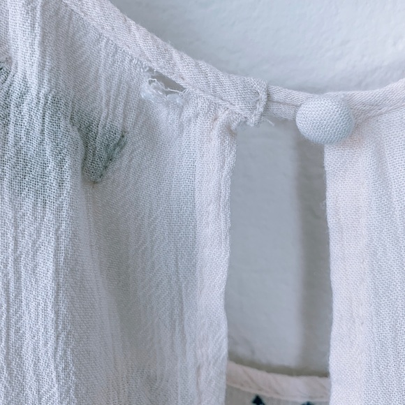 Urban Outfitters Ecote Aztec Cold Shoulder Top - Picture 5 of 5